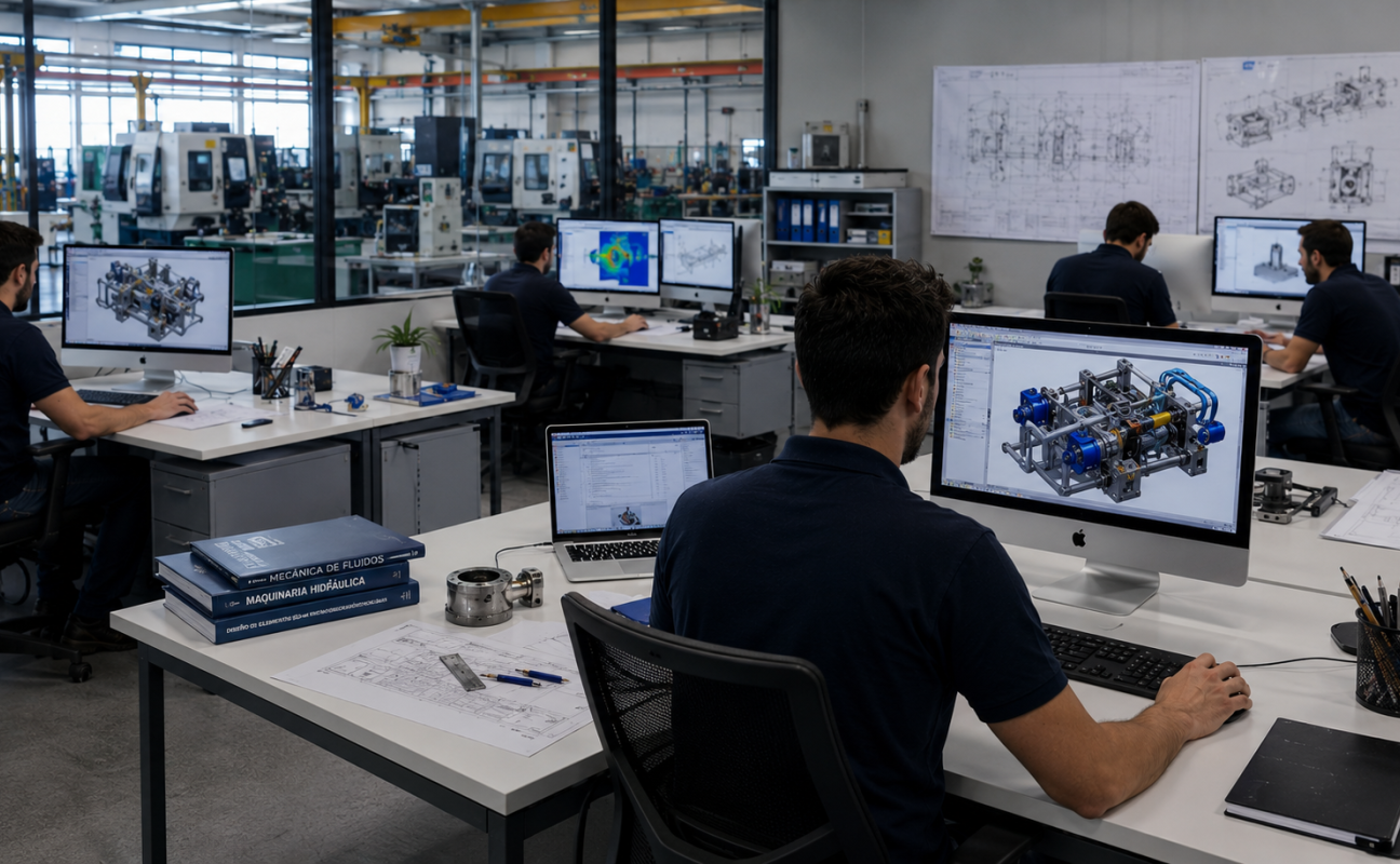 VKS Ingeniería Hidráulica · Ingeniería Hidráulica / Mecánica Industrial y Cálculo de Sistemas Mecánicos en Madrid